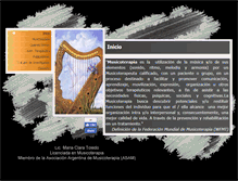 Tablet Screenshot of musico-terapeuta.com.ar